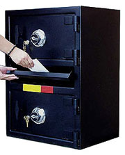 AMSEC MM2820 Center Drop C-Rated Depository Safe